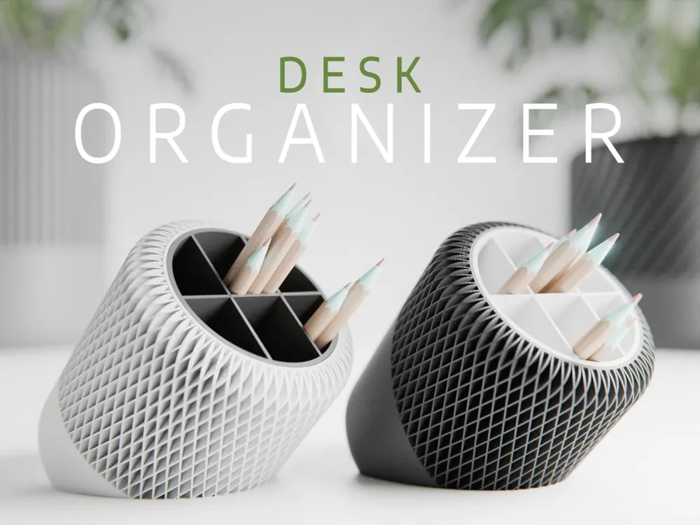 Organizador de escritorio Japandi moderno
